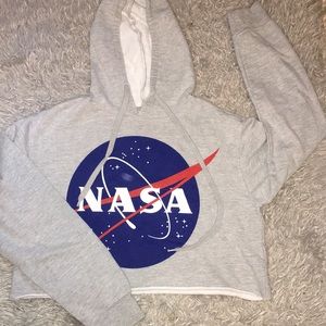 🪐 trendy, cropped, NASA hoodie